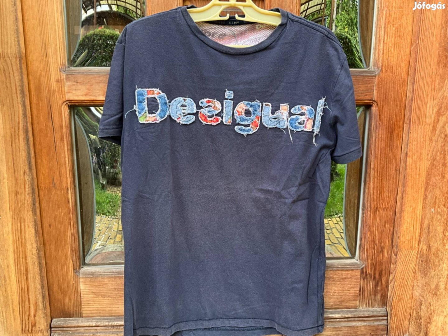 Desigual eredeti egyedi férfi rövid ujjú felső póló XL-XXL