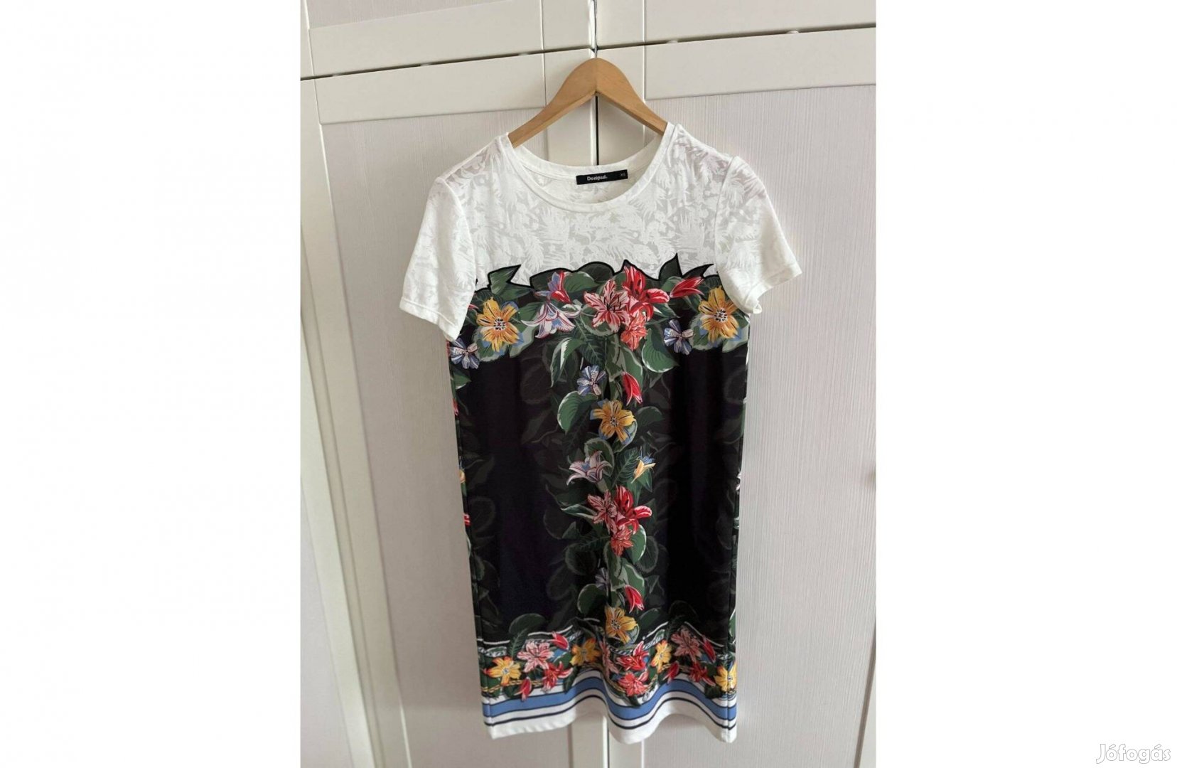 Desigual női ruha nyári alkalmi világos XS 34