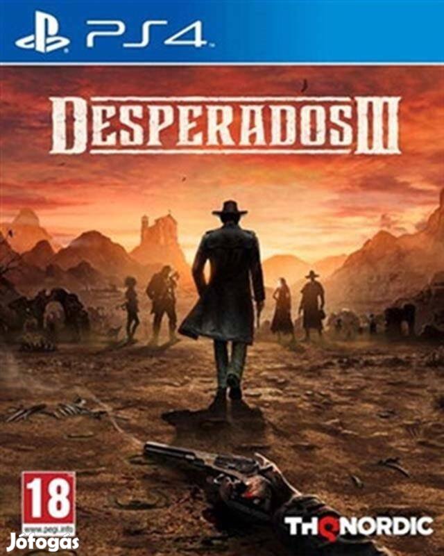 Desperados 3 PS4 játék