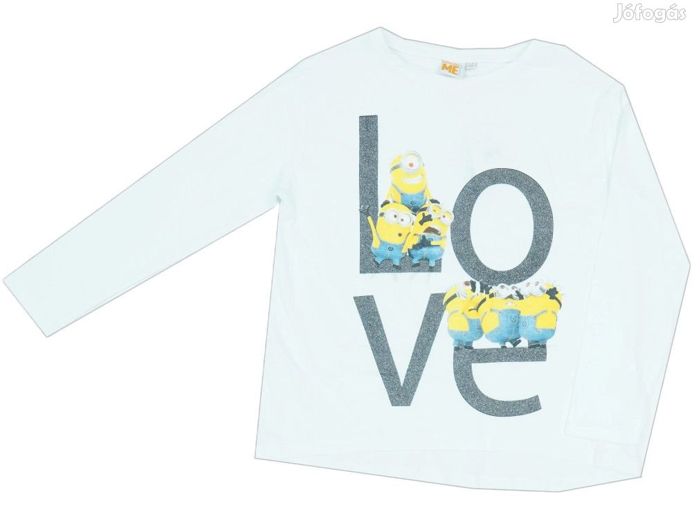 Despicable Me Új (címkés) Lány Hosszú ujjú felső (Méret: 152)