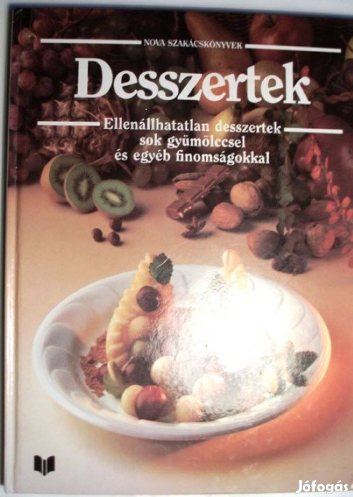 Desszertek recept könyv
