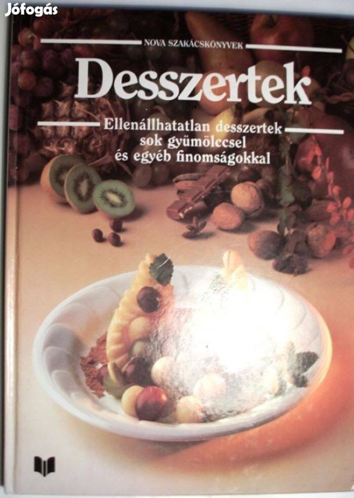 Desszertek recept könyv