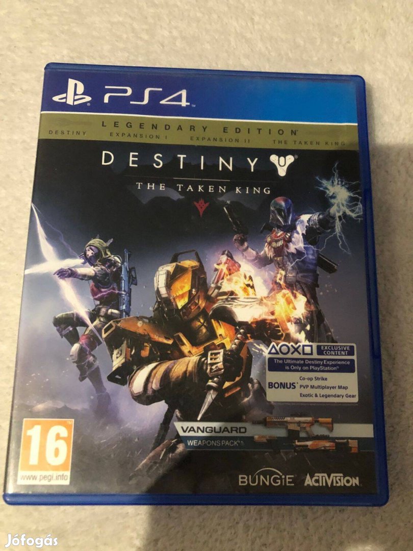 Destiny The Taken King Ps4 Playstation 4 játék