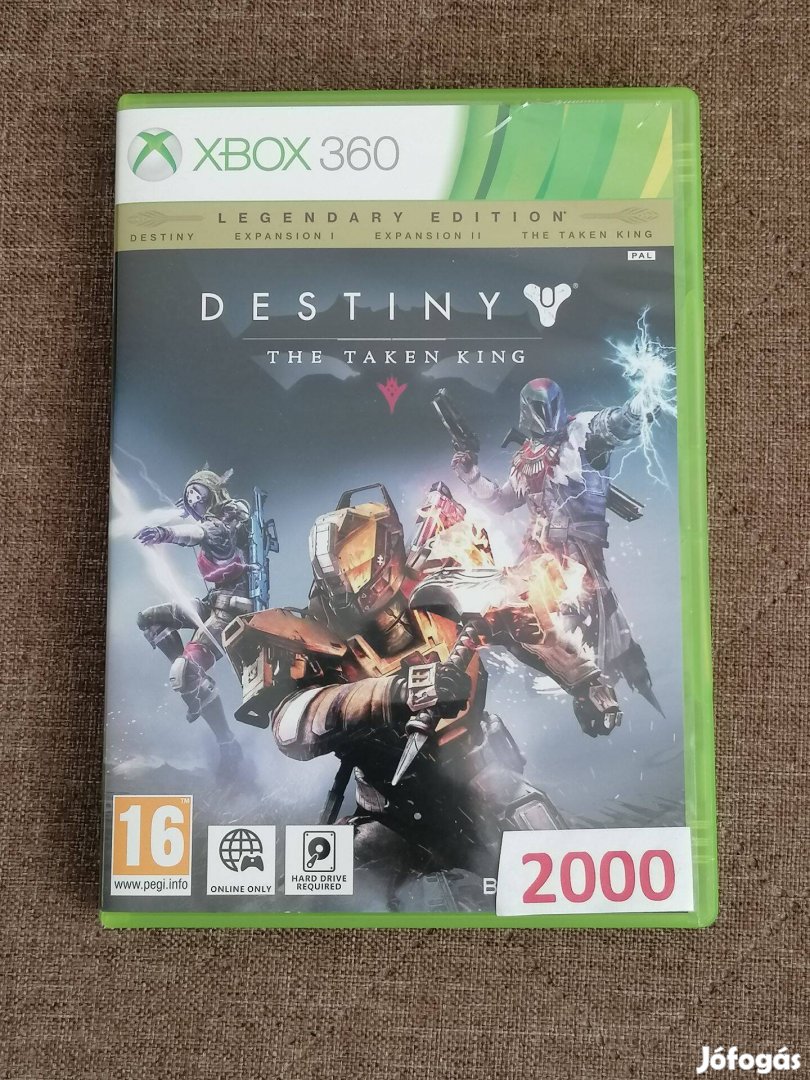 Destiny - The taken king Xbox 360 játék eladó! (Csak online)