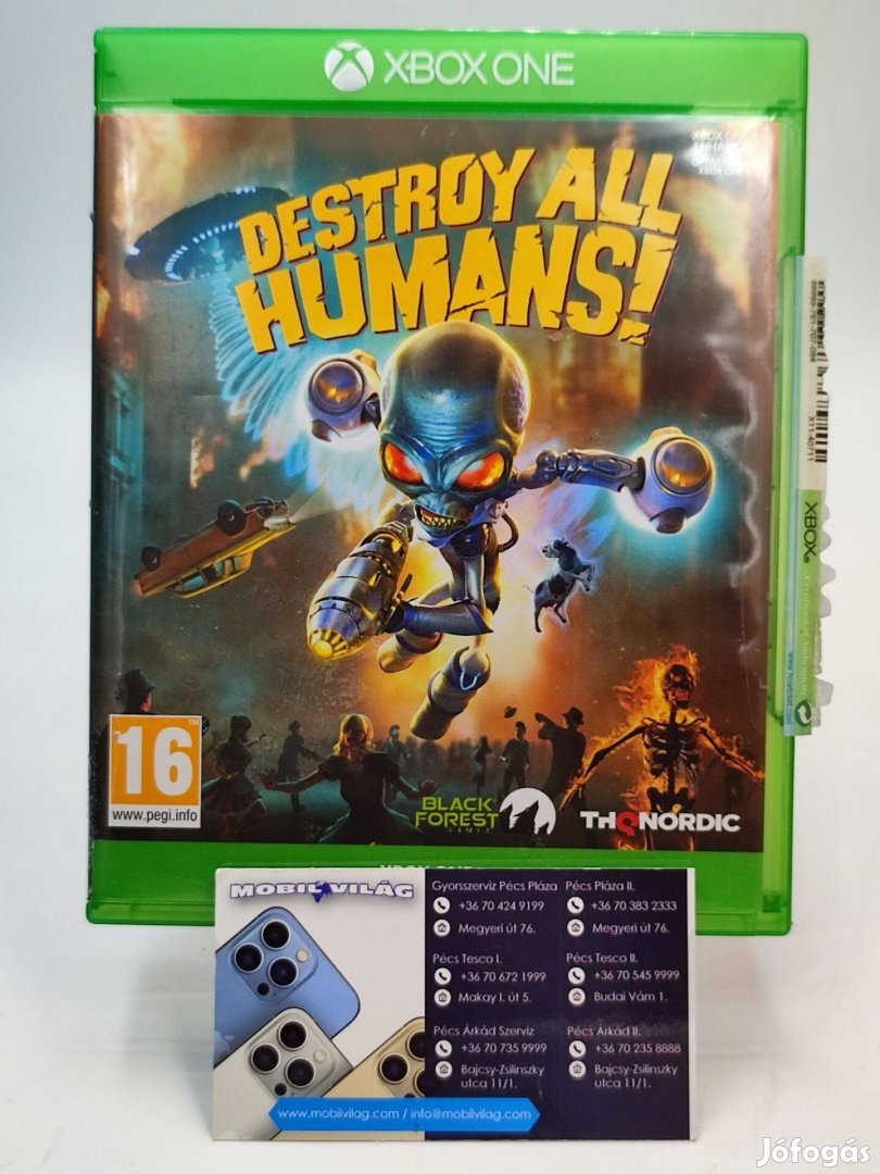 Destroy All Humans Xbox One Garanciával #konzl1937