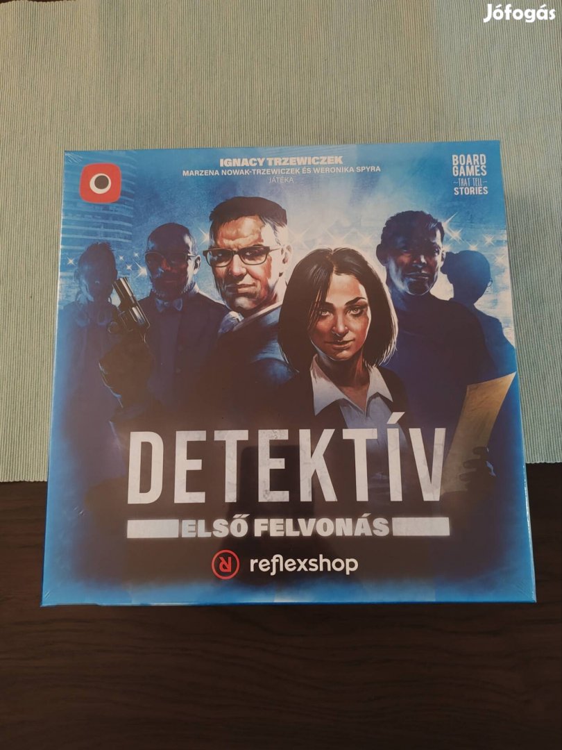 Detektív első felvonás bontatlan társasjáték