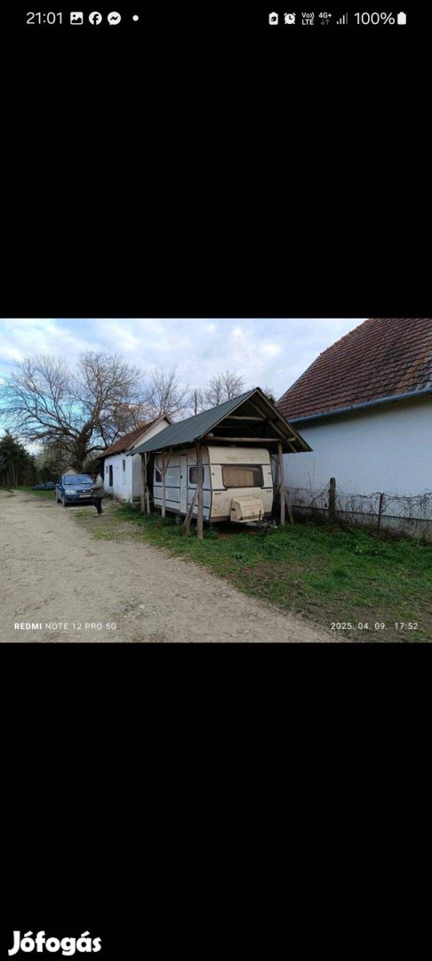 Dethleffs 480 lakokocsi erv.műszakis, elősátorral, keresre megújíthato