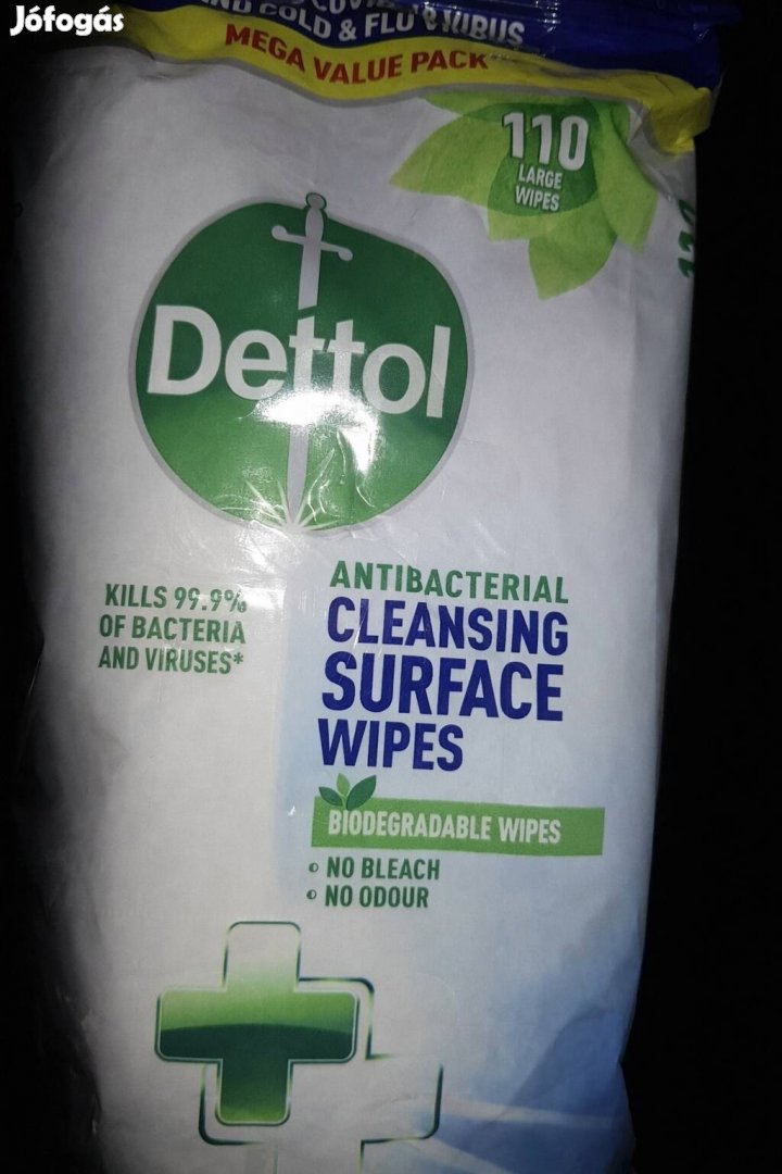 Dettol kendő felület tisztító