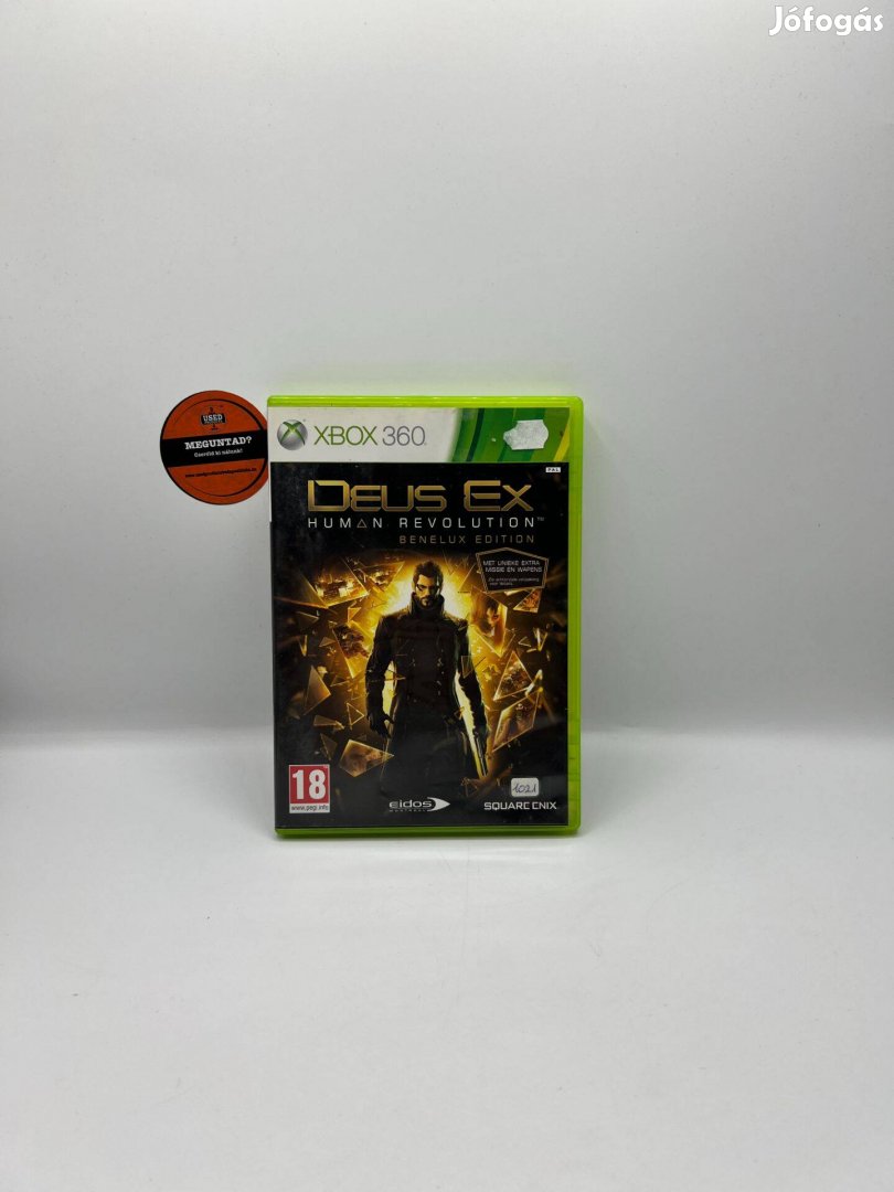 Deus Ex Human Revolution Benelux Edition - Xbox 360 játék, használt