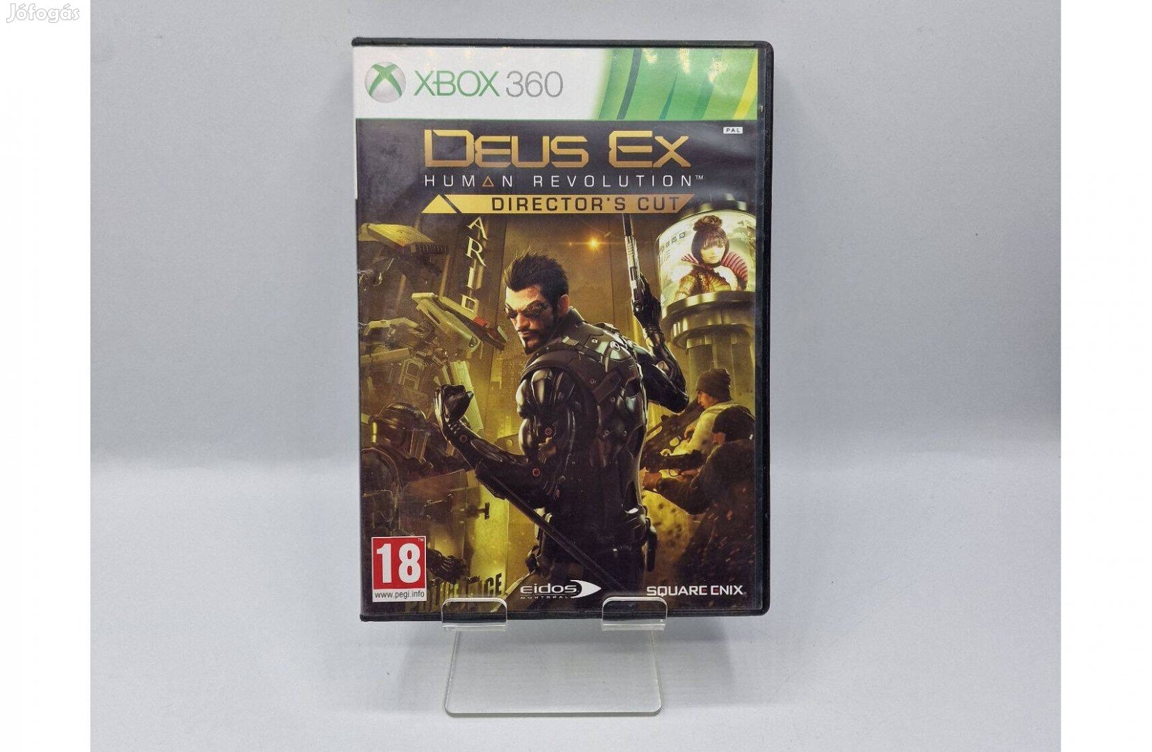 Deus Ex Human Revolution Director's Cut - Xbox 360 játék, használt