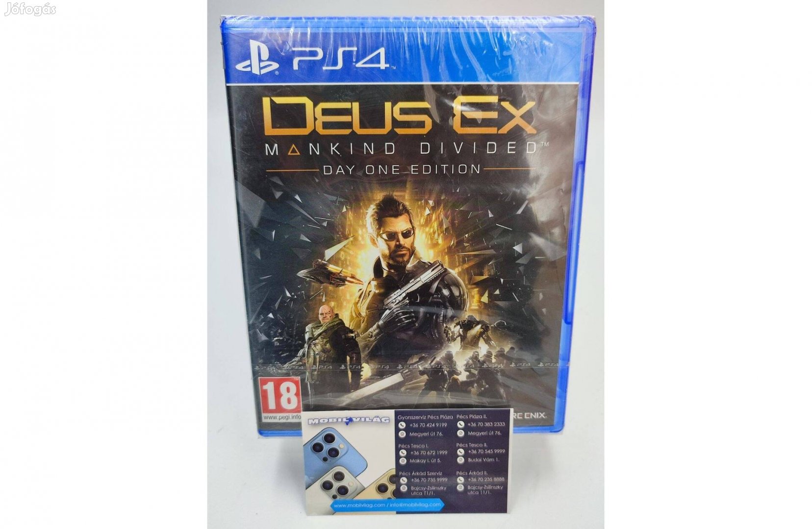 Deus Ex Making Divided Day One Edition PS4 Garanciával #konzl0923