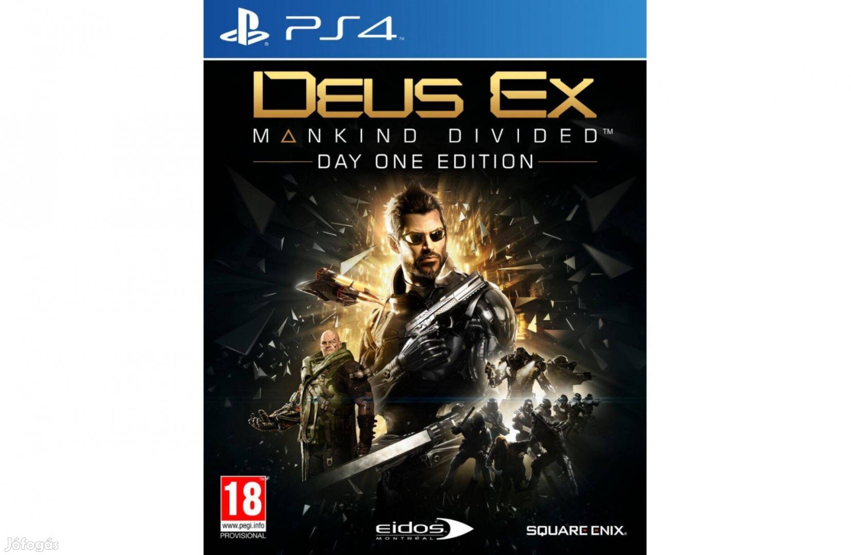 Deus Ex Mankind Divided Day One Edition - PS4 játék