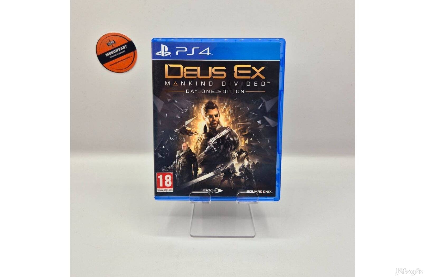 Deus Ex Mankind Divided - PS4 játék, használt