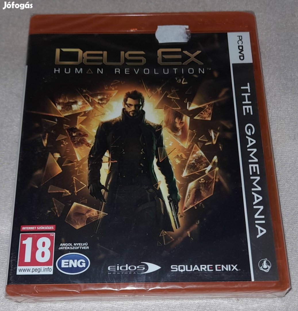 Deus Ex - Human Revolution PC Játék Bontatlan 