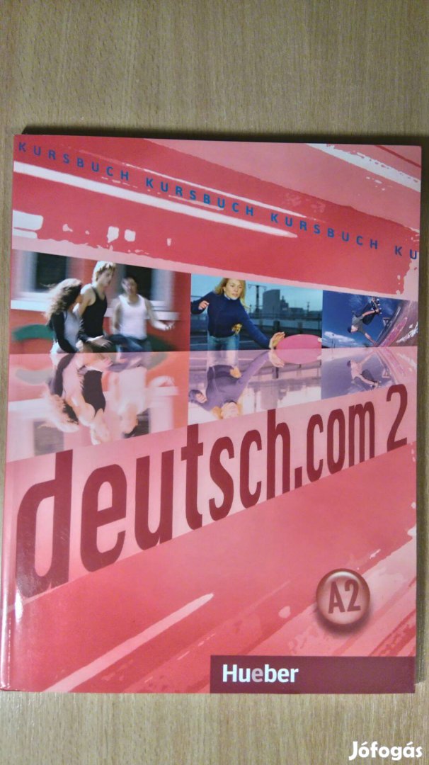 Deutsch.com 2 tankönyv (Új)