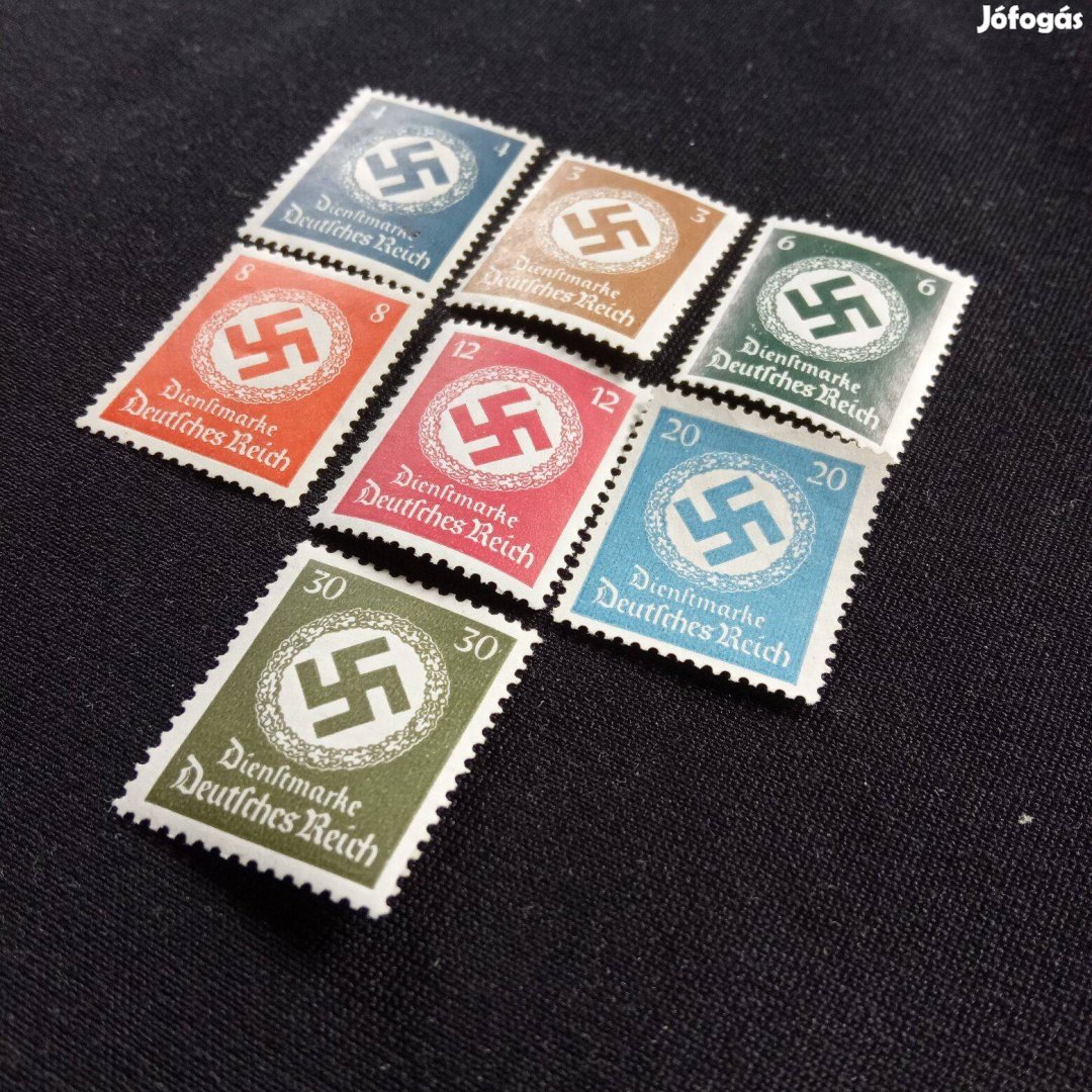 Deutsches Reich 1934 bélyegek posta tiszta Bélyeg sor Német Birodalom