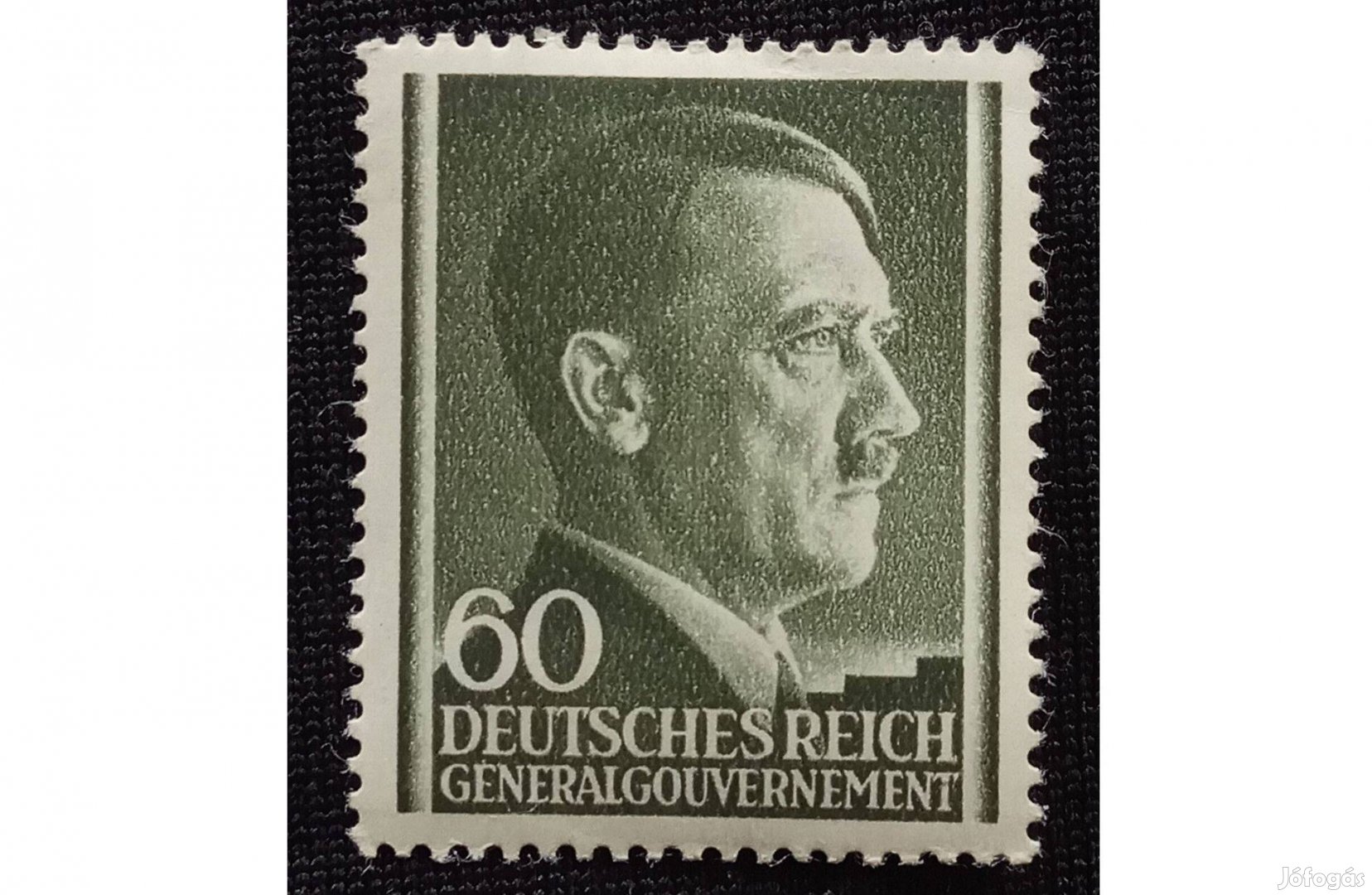Deutsches Reich 1942 Adolf Hitler, 1889-1945 Mi.84A postatiszta Lengy