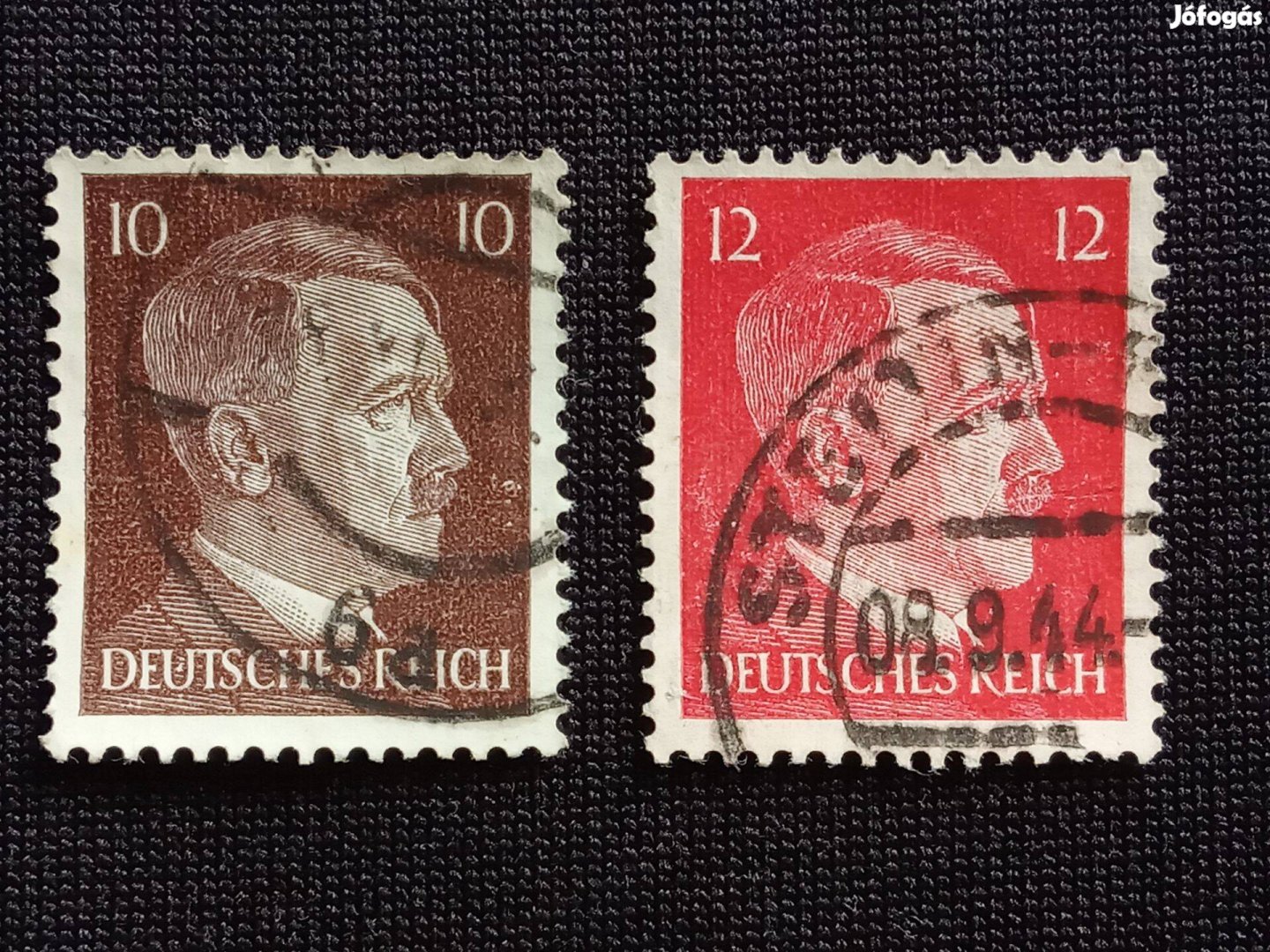 Deutsches Reich 1942 Mi.826-827 Könyvnyomat sor