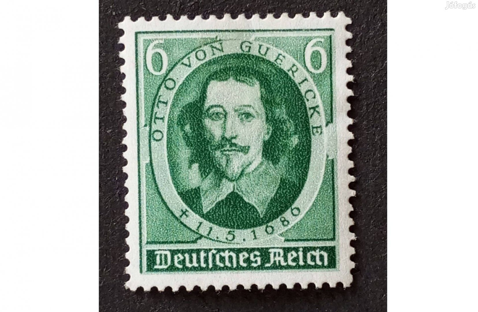 Deutsches Reich bélyeg 1936 Otto von Guericke Mi.608