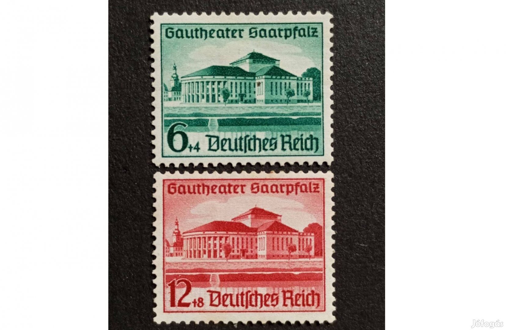 Deutsches Reich bélyeg 1938 Gauteater Saarpfalz *