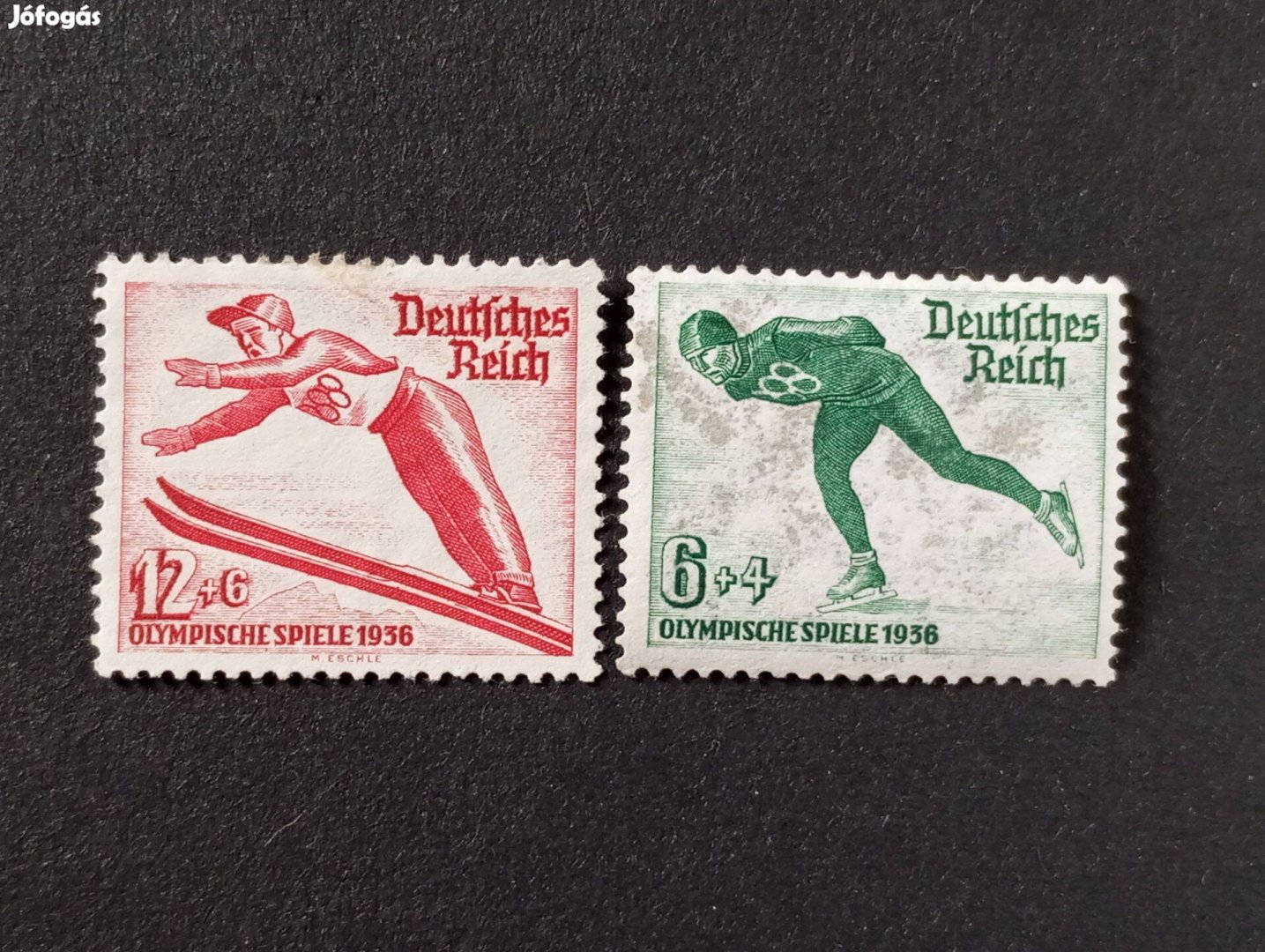 Deutsches Reich bélyegsor 1935. évi téli olimpiai játékok