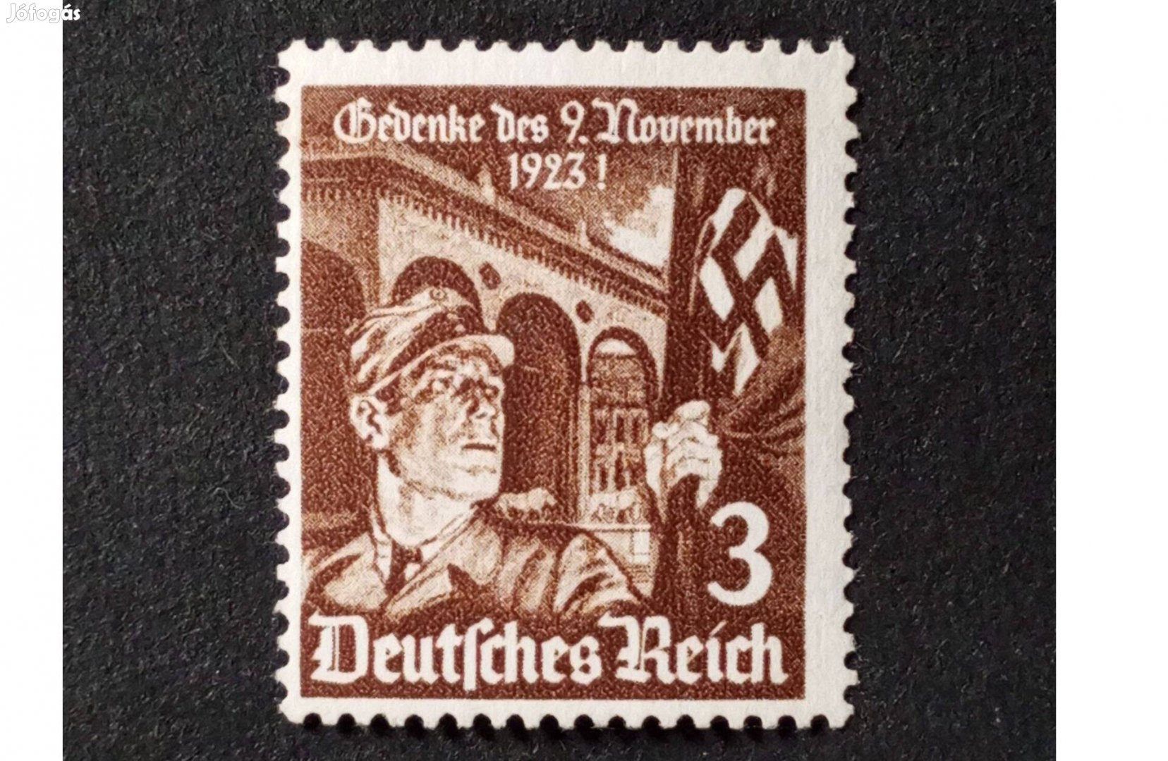 Deutsches Reich postatiszta bélyeg 1935. NSDAP évfordulója