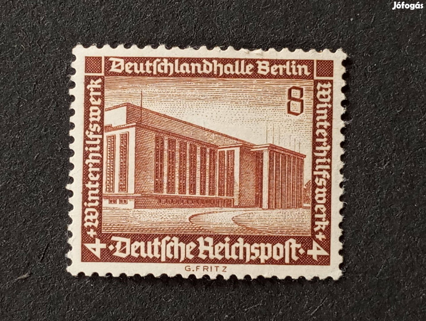 Deutsches Reich postatiszta bélyeg 1936-os jótékonysági bélyegek