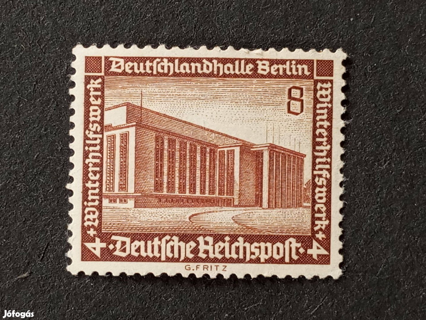 Deutsches Reich postatiszta bélyeg 1936-os jótékonysági bélyegek