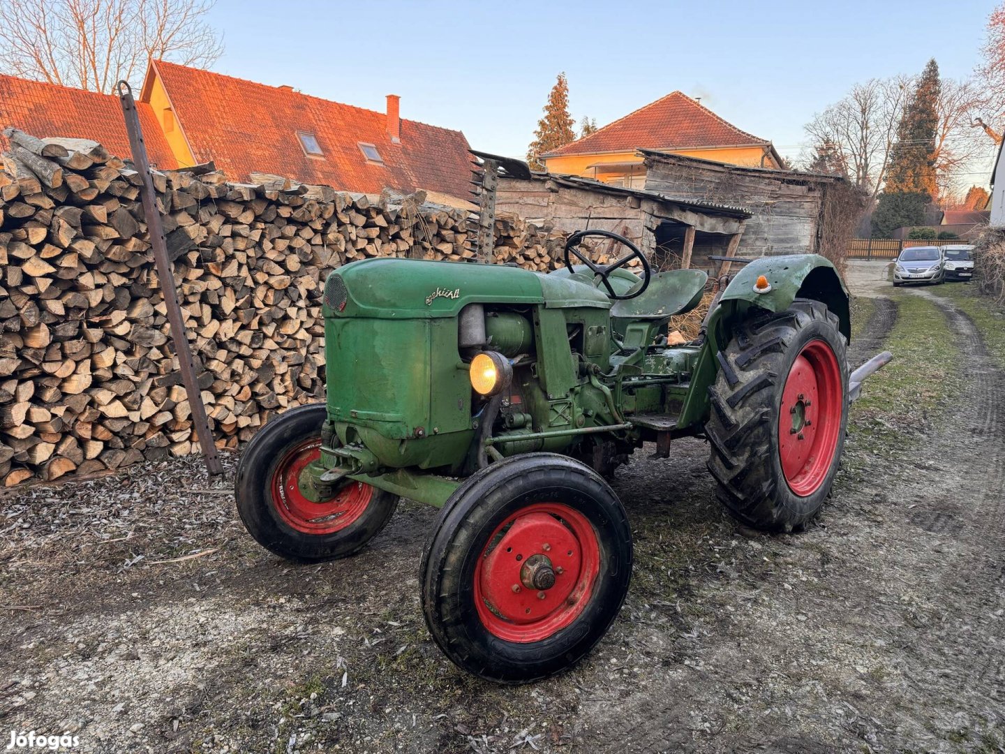 Deutz D30 veterán traktor