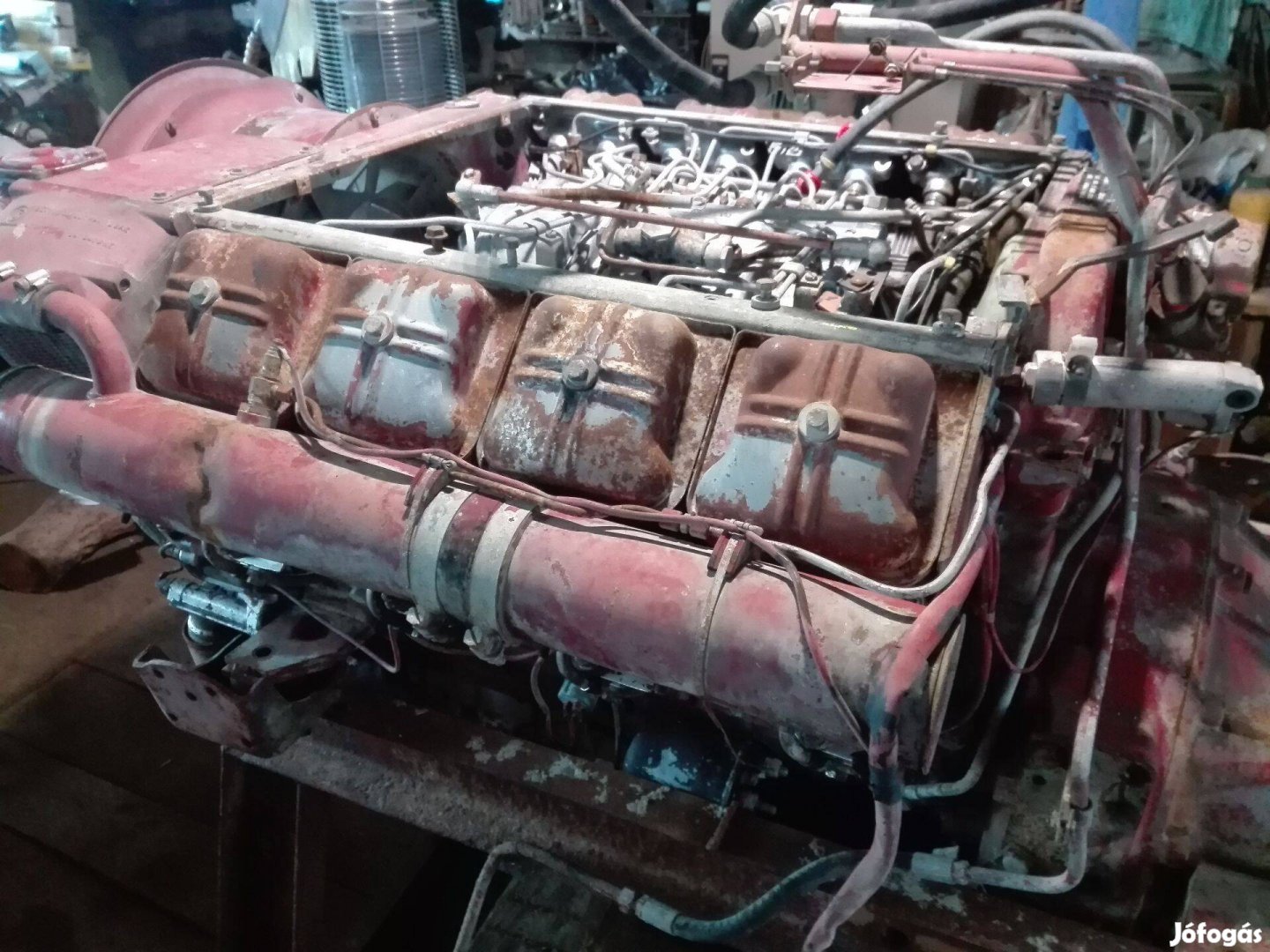 Deutz Magirus V8 motor F8L413 F traktor teherautó iveco
