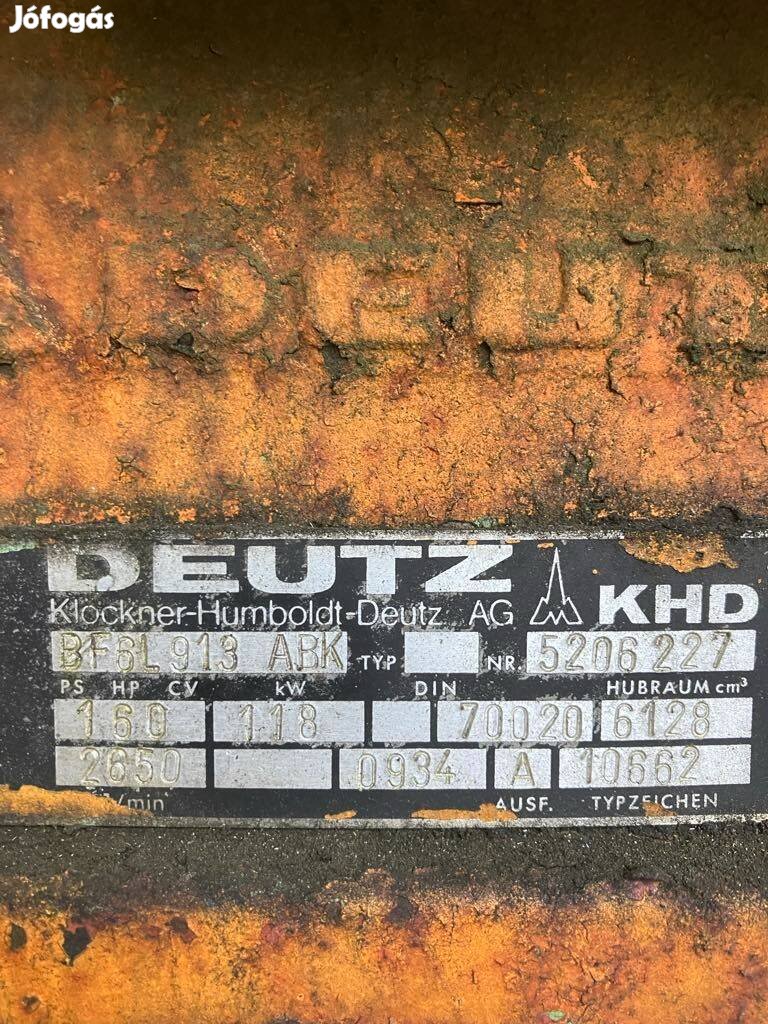 Deutz diesel motorok