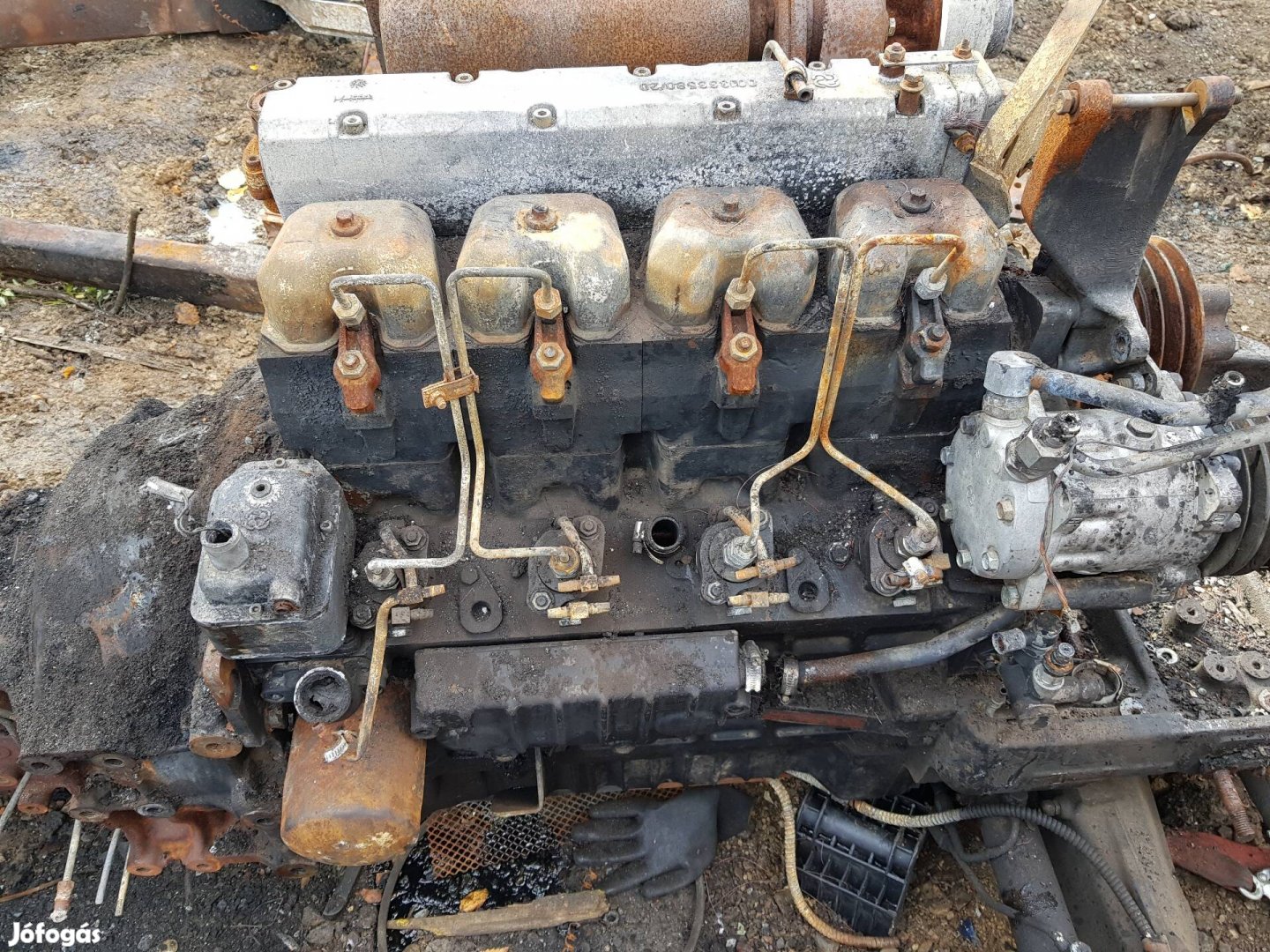 Deutzfahr traktor motor.