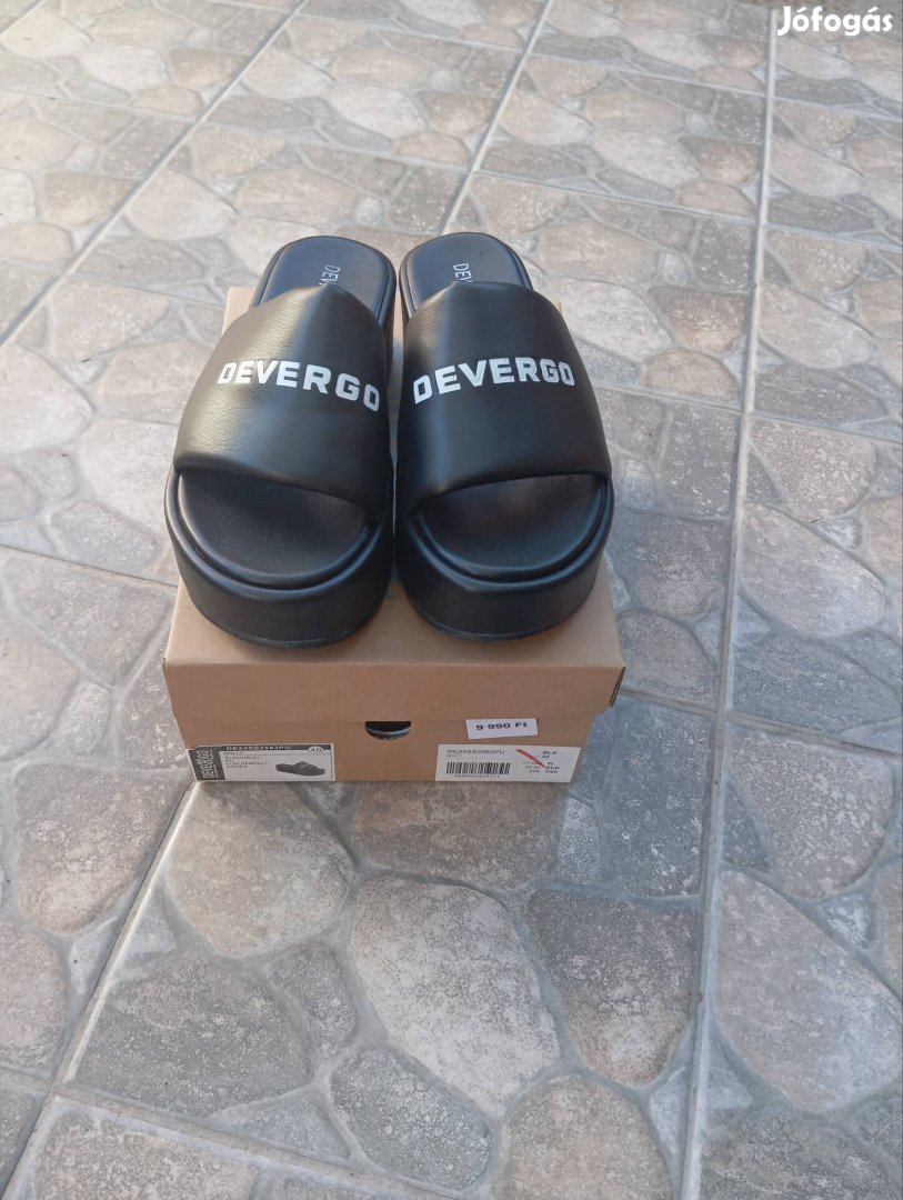 Devergo Molly Fekete Papucs (40)