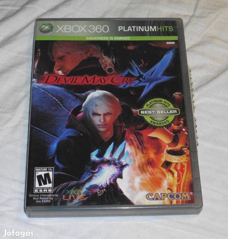 Devil May Cry 4. (Akció, Kaszabolós) Gyári Xbox 360 Játék akár féláron