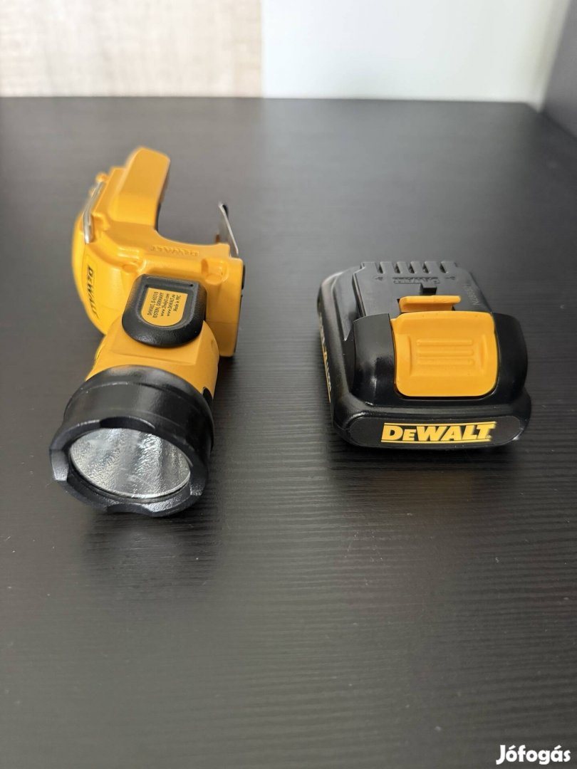 Dewalt 10.8V zseblámpa, akkumulátorral eladó Budán! 