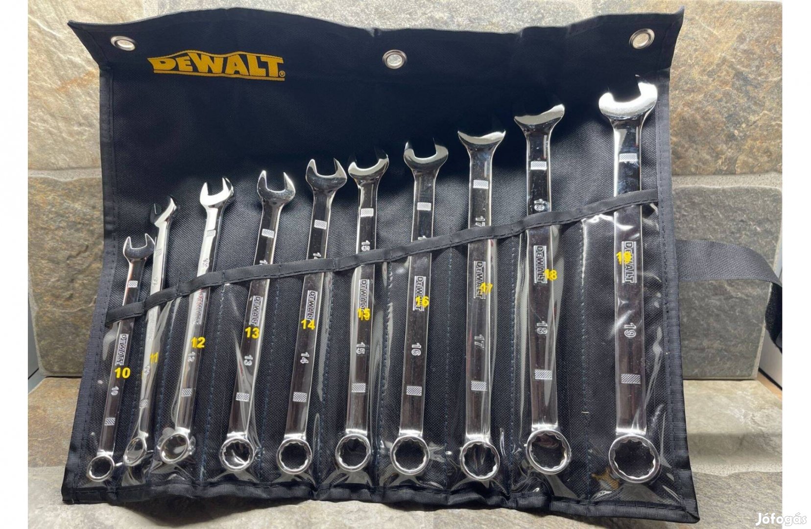 Dewalt 10 részes csillag villáskulcs készlet 10-19mm ig