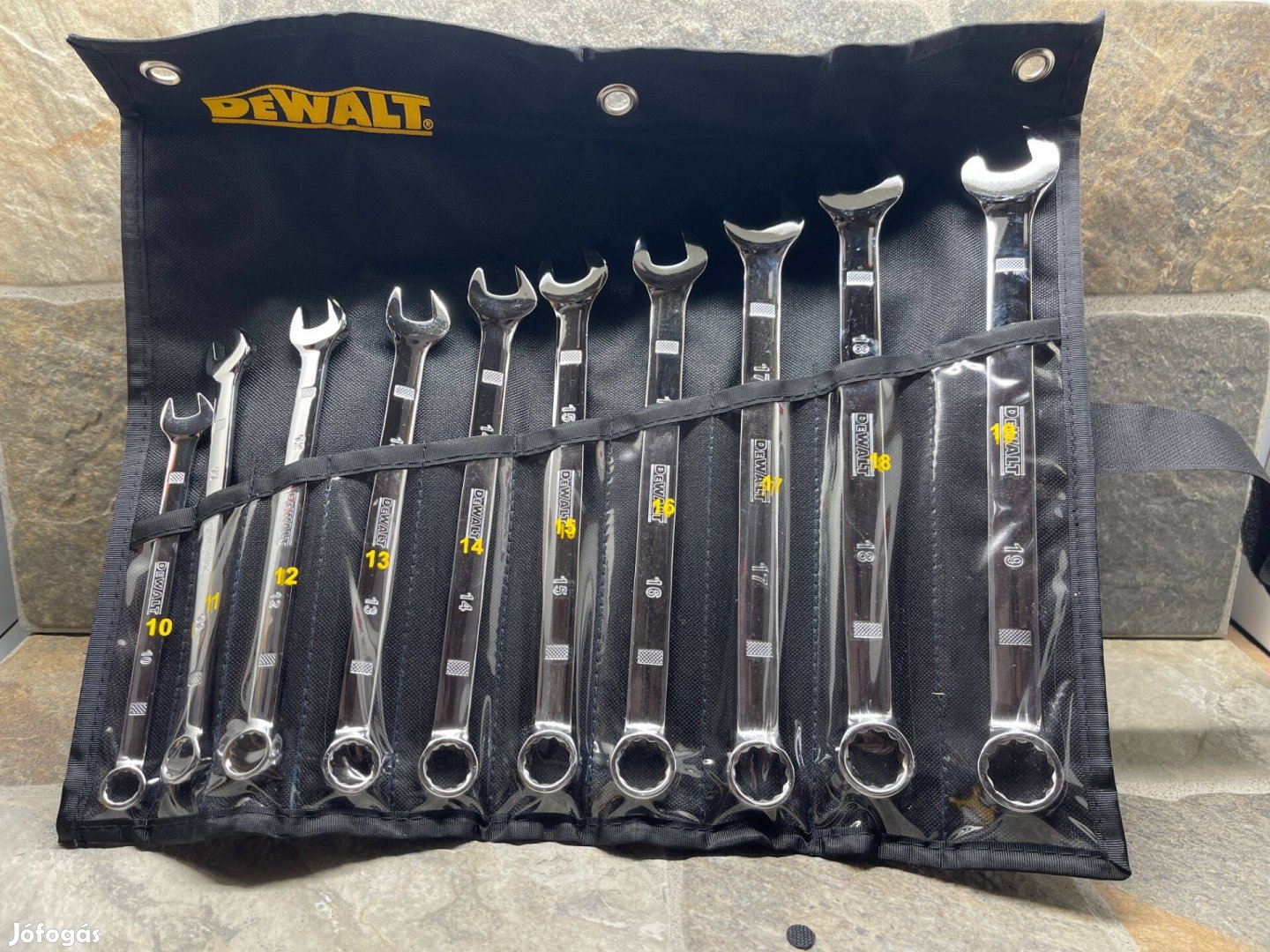 Dewalt 10 részes csillag villáskulcs készlet 10-19mm ig