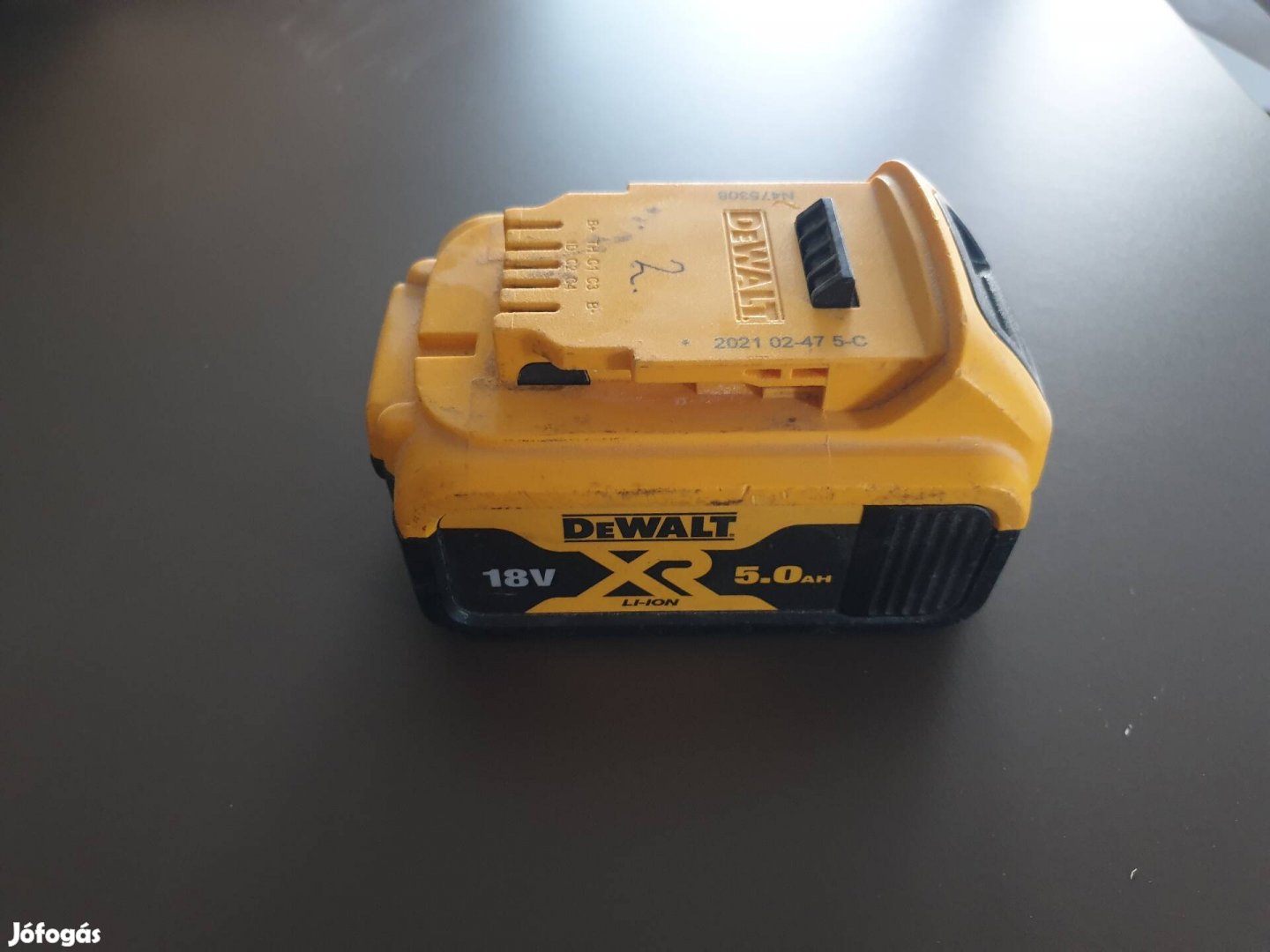 Dewalt 18V XR 5Ah akkumulátor 2021 évj.