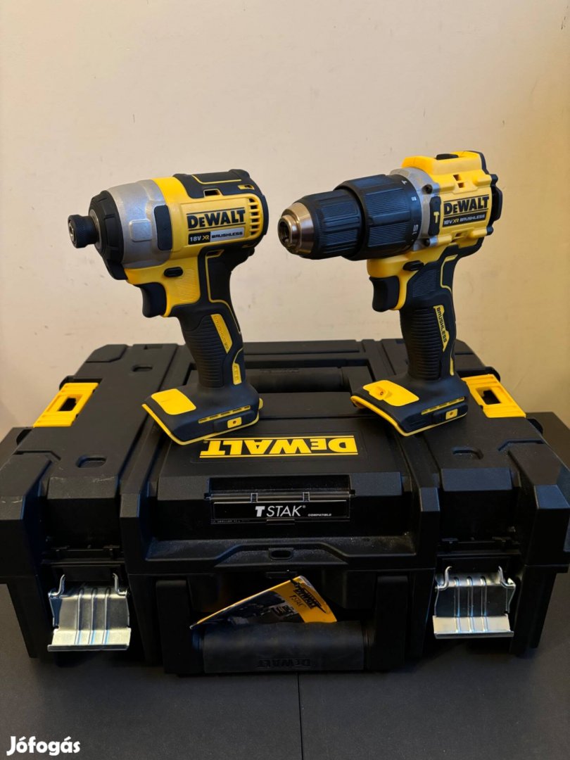 Dewalt 18V-os csavarozók egyben, közös kofferben