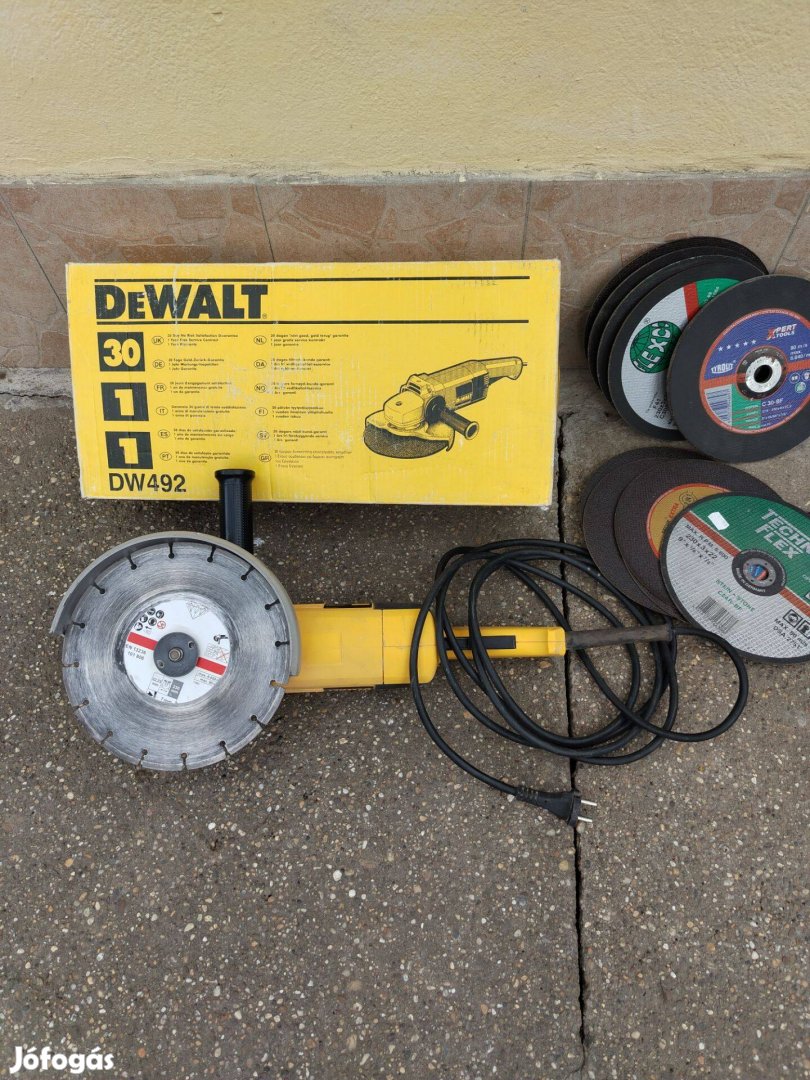 Dewalt 230 sarokcsiszoló