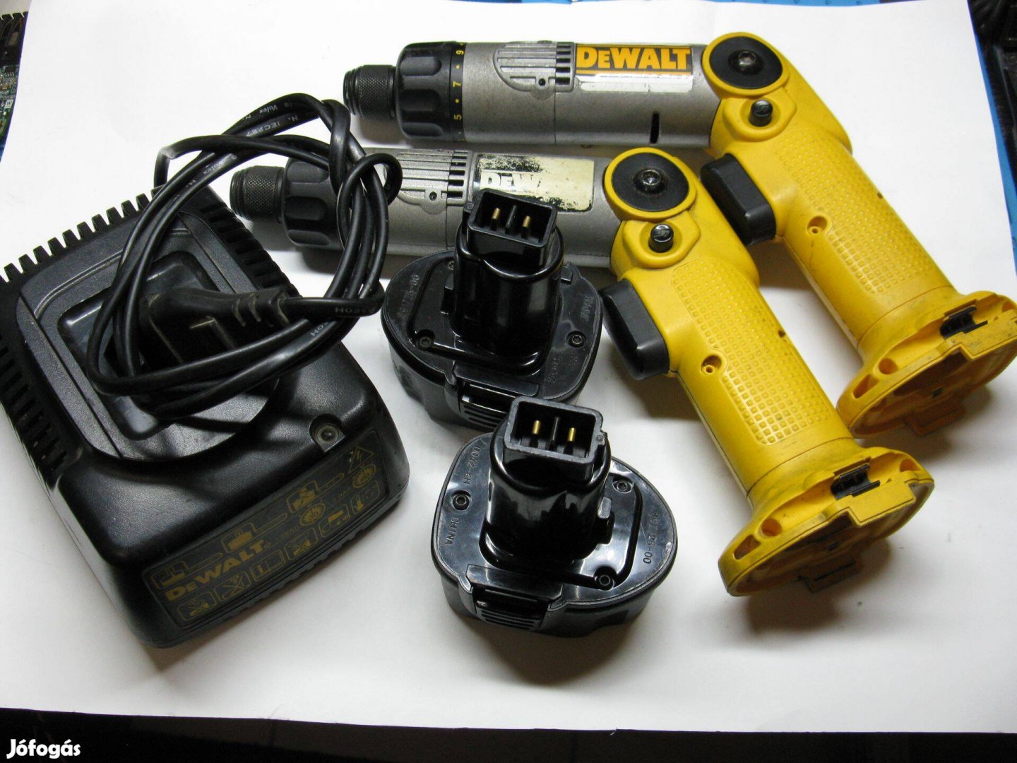 Dewalt 2db DW920 7,2V akkus csavarozó