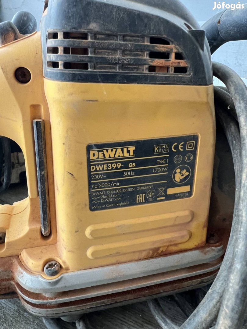 Dewalt 398-399 teglavágó