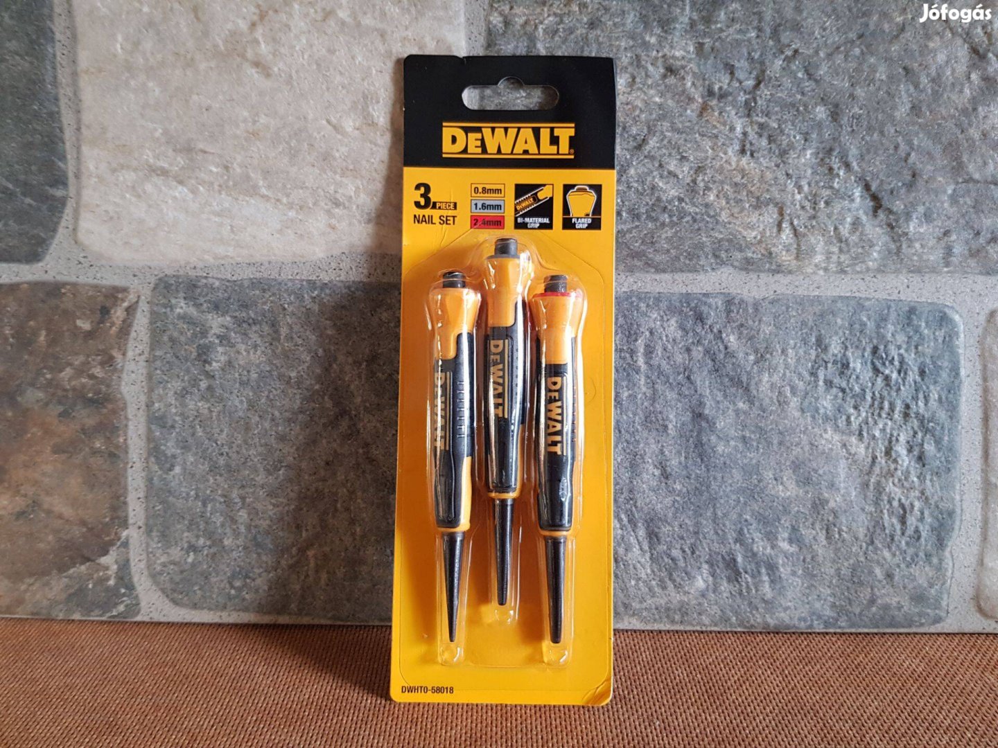 Dewalt 3 részes Kiütő készlet