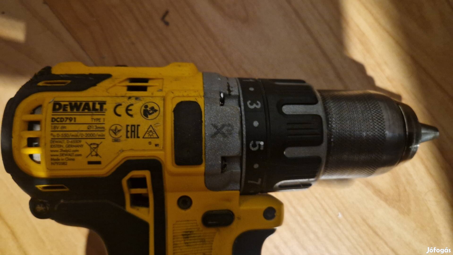 Dewalt DCD791 géptest