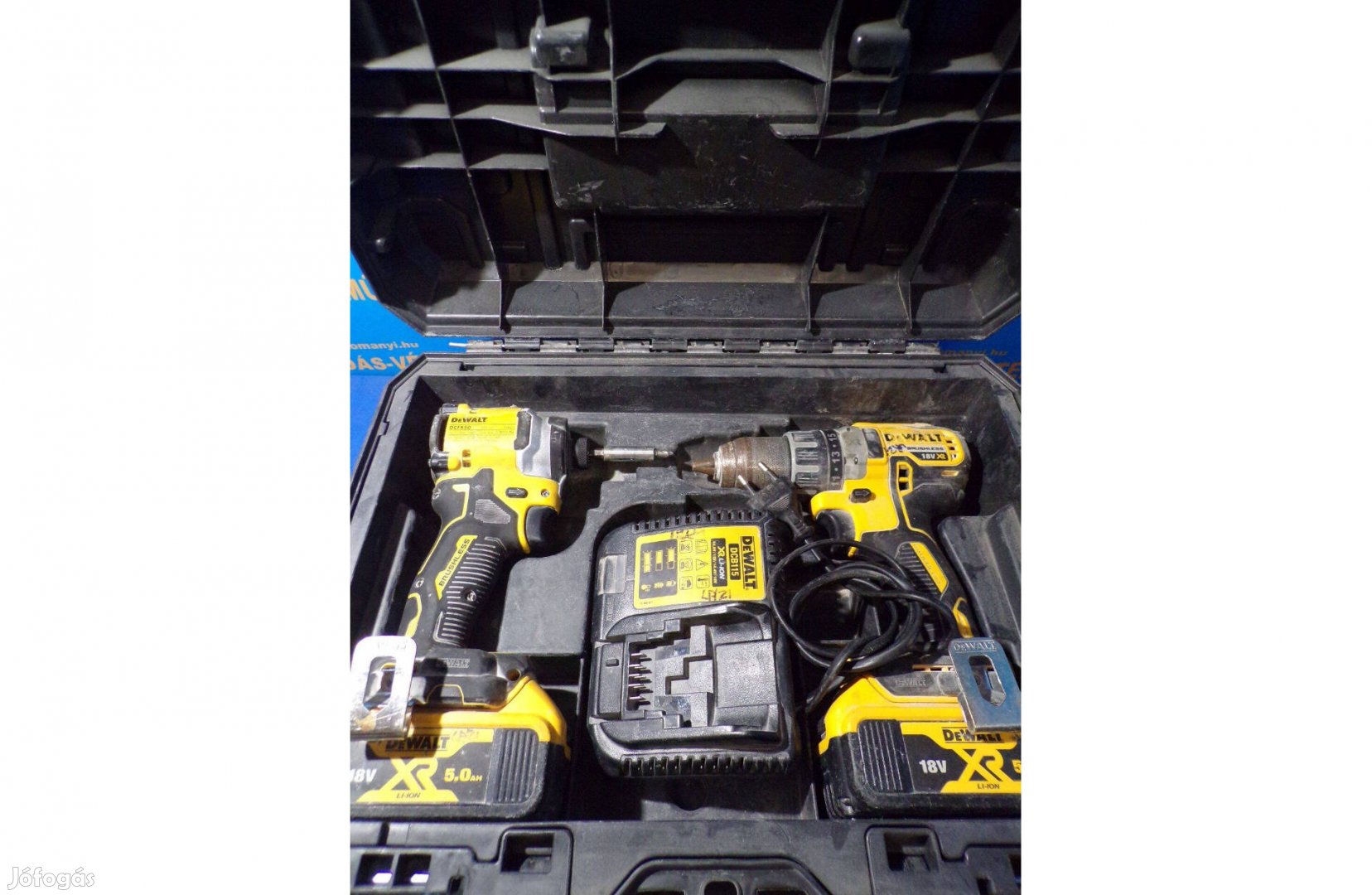 Dewalt DCF850+DCD791 szett jótállással Mocsirán András részére