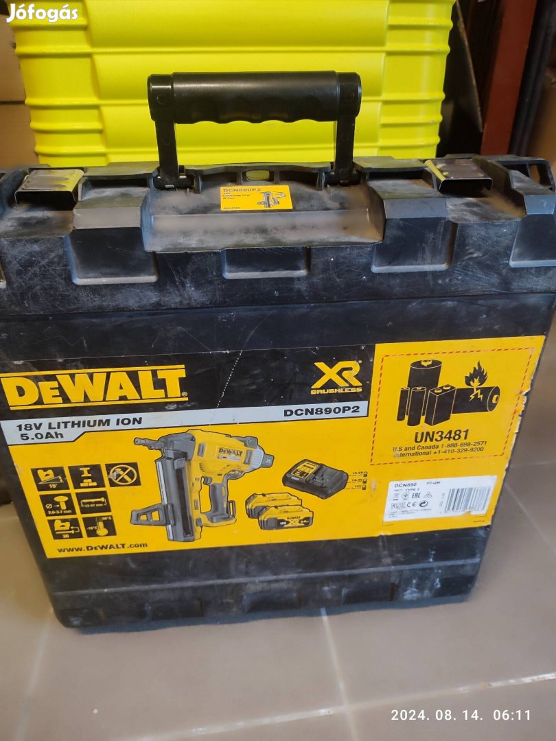 Dewalt DCN890P2 beton szegbelövő . 