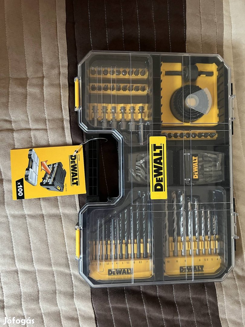 Dewalt DT71569-Qz 100 darabos fúrófej és bitkészlet