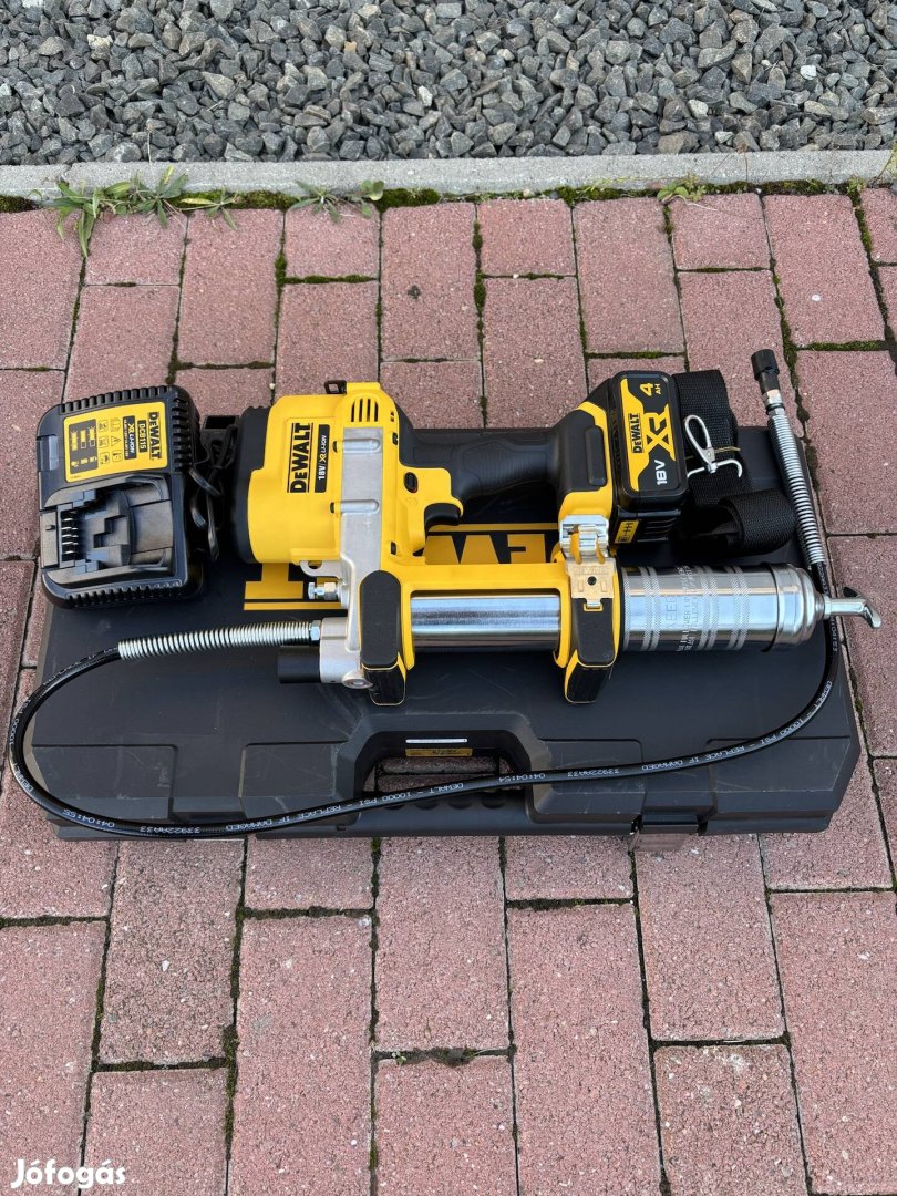 Dewalt Dcgg571M1-QW akkus zsírzópisztoly szett