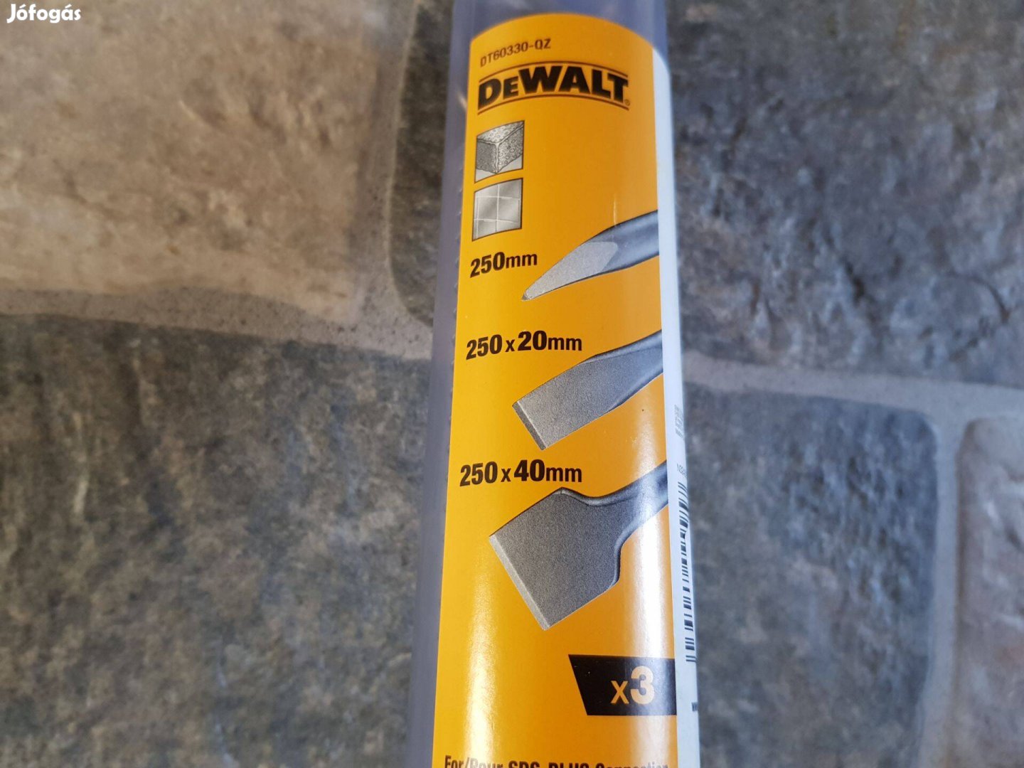 Dewalt SDS Plus SDS Plus Véső készlet 3 részes