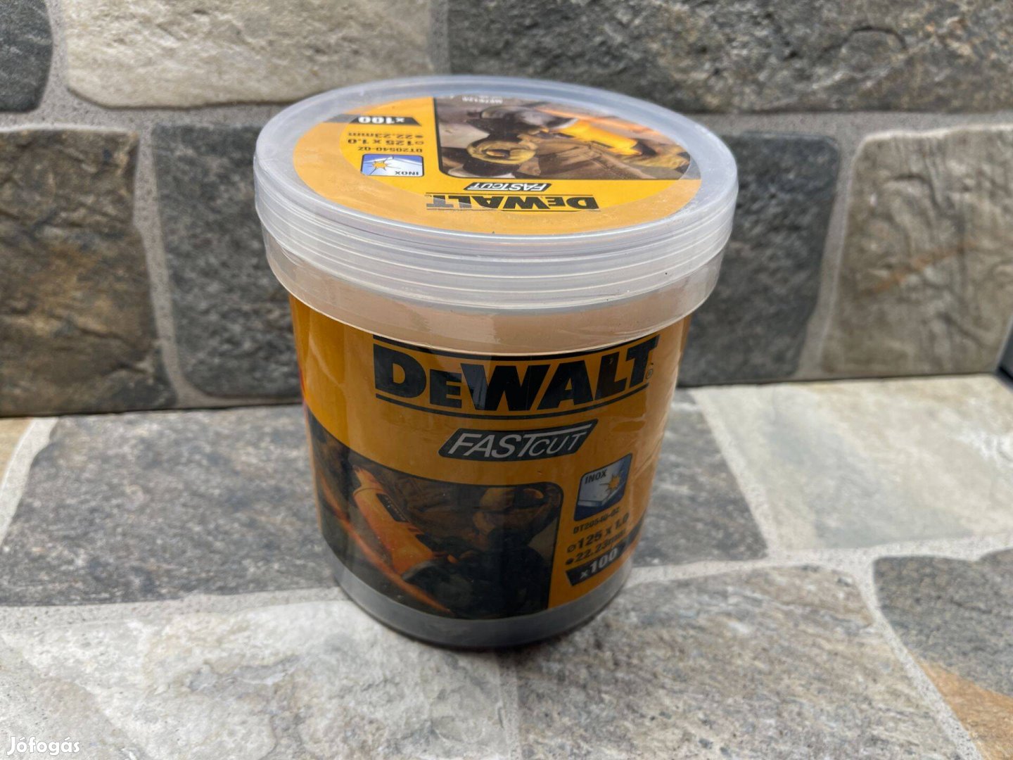 Dewalt Vágókorong fémre 125x1 inox 100db/cs